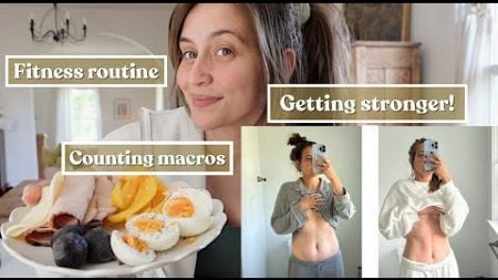 WHAT I EAT + HOW I WORKOUT | postpartum fitness journey