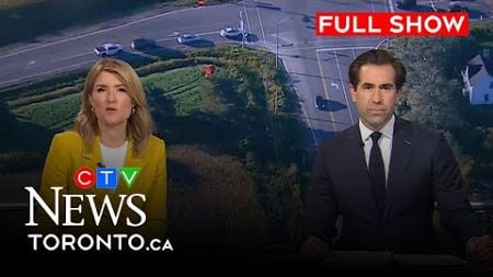 Rocks thrown at cars led to serious crash in Markham | CTV News Toronto at Six for Sept. 26, 2024