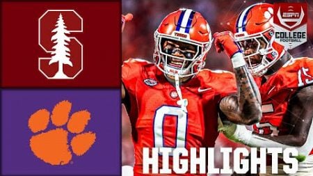 Stanford Cardinal vs. Clemson Tigers | Full Game Highlights | ESPN College Football