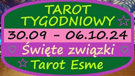 Tarot Tygodniowy🌈 30.09 - 06.10.2024🦋 - tarot, czytanie tarota, horoskop @TarotEsme