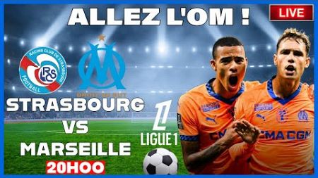 STRASBOURG - MARSEILLE 🔵⚪ |LIGUE 1⚽️ | DIRECT/LIVE 🔴 |RABIOT DANS LE GROUPE 🔥| ALLEZ L&#39;OM 🩵| #TEAMOM