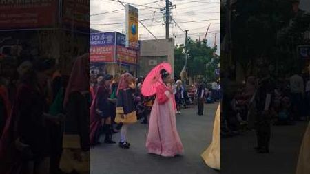 Kostum unik dan kreatif karnaval pelajar #short #karnaval