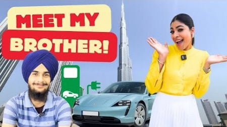 A Day in Dubai: Meet my brother || Real Estate Exam, Porsche Showroom &amp; Office Life