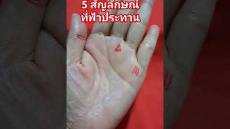 5สัญลักษณ์ที่ฟ้าประทาน #ลายมือเศรษฐี #ดูลายมือ #shots #ดูดวง #ความเชื่อส่วนบุคคล