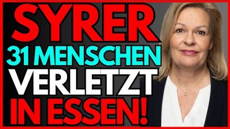 ⚡Eil: MACHETEN SYRER Verletzt 31 MENSCHEN in ESSEN!!!⚡