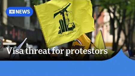 Government delivers a warning to rally-goers seen to be supporting terrorist groups | ABC News