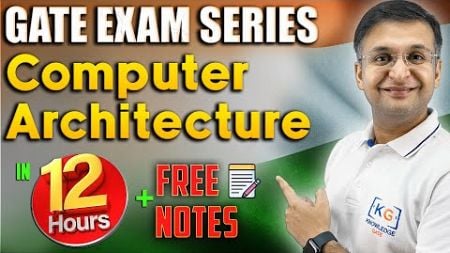 Computer Organization Architecture | COA in one shot | Complete GATE Course | Hindi #withsanchitsir