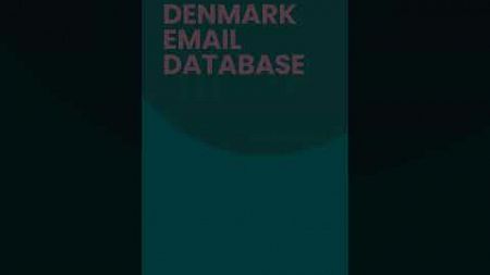 Denmark Email Database | Bulk Email Data