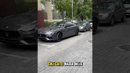 Ese Maserati se ve horrible a lado de un Chevy #humor #autos #comedia