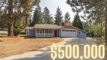 New Listing Big Bear Real Estate Home Tour- $500,000