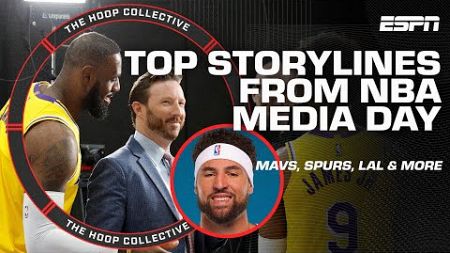 FULL REACTION to 2024 NBA Media Day: Bronny James, Klay, Wemby, KAT &amp; more | The Hoop Collective