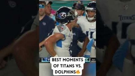 TOP HIGHLIGHTS from the Titans&#39; win over the Dolphins 👏 #shorts