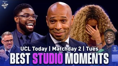 The BEST moments from UCL Today! | Henry, Richards, Saka, Kate Scott &amp; Carragher | MD 2