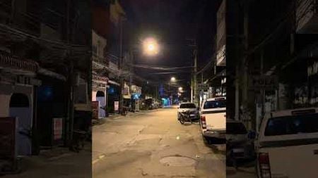 Chiang Mai local night city environment 2024