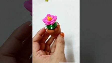 Easy clay craft ideas cute cactus 🌵🌵#shortsvideo #shorts #viralvideo