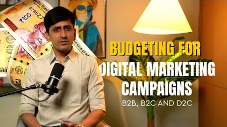 Marketing &amp; Digital Marketing: Budgeting for online marketing | Google ads | Meta | PPC