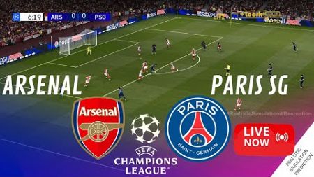 ARSENAL - PSG LIVE / LIGUE DES CHAMPIONS / UCL / LDC / EN DIRECT SIMLATION