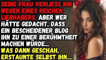 Nach dem Betrug seiner Frau begann er zu bloggen, aber was dann geschah, verblüffte selbst ihn...