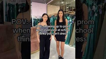 Watch their jaws drop 😱 #promdressshopping #formal #formaldresses #dress #dresses #prom #fashion