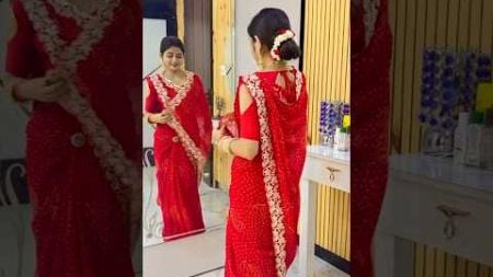 Red gota Patti karwa saree | Rohit fashion club