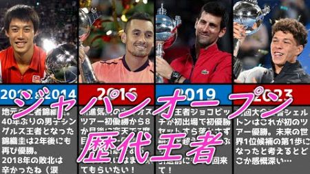 【テニス】過去10大会のJapan Open 優勝者まとめ！【錦織圭 ジョコビッチ ワウリンカ】