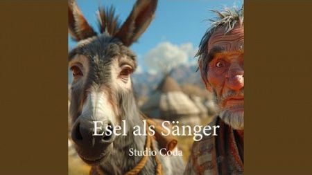 Esel als Sänger