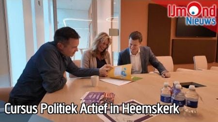 Cursus Politiek Actief in Heemskerk