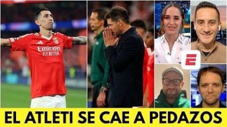 HUMILLANTE GOLEADA de BENFICA al ATLÉTICO DE MADRID mostró que EL CHOLO está DESGASTADO | Exclusivos