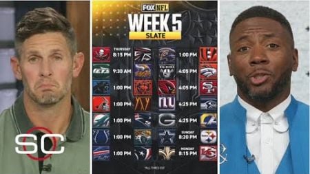 ESPN breaks NFL Week 5: Cowboys vs Steelers? - Ravens vs Bengals? - Bills vs Texans? - Commanders?