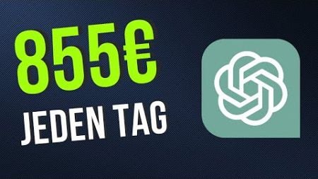 💵Online Geld verdienen mit Chatgpt (nur für komplett faule Leute)