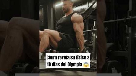 Cbum revela su físico a 10 días del Olympia 2024 #gym #mrolympia #fitness #culturismo