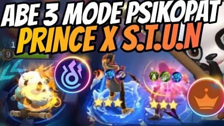 ABE 3 MODE PSIKOPAT !! COMBO PRINCE MOSKOV X BRODY BINTANG 3 !! MAGIC CHESS MOBILE LEGENDS