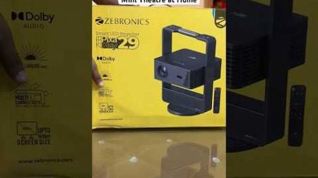 Zebronics Home Theater Projector #shorts #trendingreels