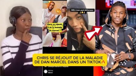 🚨🚨CHRIS SE RÉJOUIT DE LA MALADIE DE DAN MARCEL DANS UN TIKTOK