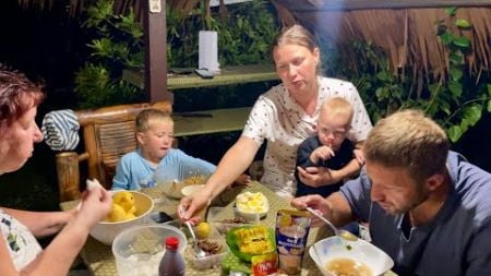 MY FAMILY TRYING FOOD FROM CARINDERIA FOR A FIRST TIME! Gift for mama from subscriber!