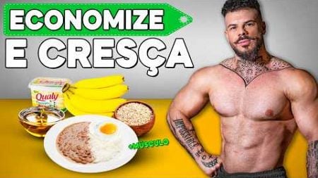 10 Alimentos MAIS BARATOS para GANHAR Massa Muscular (CRESÇA SEM GASTAR)