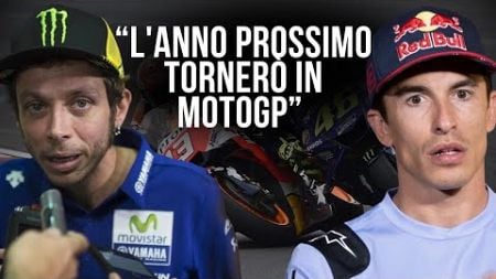 ROSSI dice che TORNERÀ in MOTOGP PADOCKK nel 2025