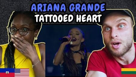 REACTION TO Ariana Grande - Tattooed Heart (Live at the iHeartRadio Theater LA)| FIRST TIME WATCHING