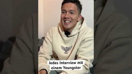 Jedes Interview mit einem Fußball-Youngster⚽️😂 | @nickkloesch