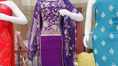 jaam or partywear ki sale 🥰 ये सूट आपकी नींदें उड़ा देंगे 9717081263 Krishna collection dh