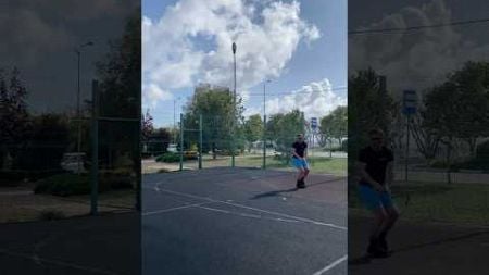 Учусь играть в большой теннис 🎾