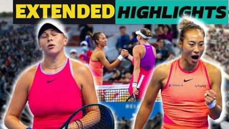 Amanda Anisimova vs Zheng Qinwen | Extended Match Highlights | 2024 Beijing Open R4