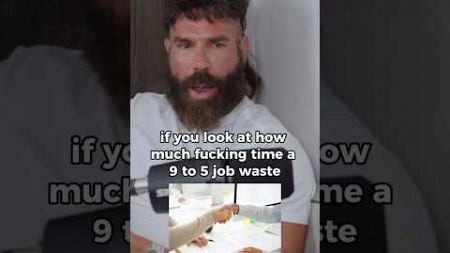 A 9-5 job is a waste of time #9to5job #danbilzerian #entrepreneur #work #job #money