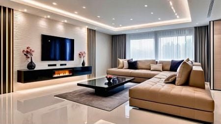 +300 Modern Living Room Designs 2024 Home Interior Design Ideas| TV Unit &amp; Wall Decorating Ideas P7