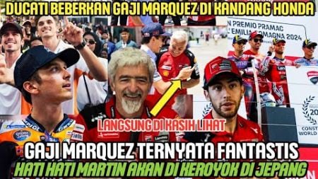 🔴 MOTOGP JEPANG 2024!GAJI MARQUEZ DI DUCATI 2X LIPAT DARI HONDA,RENCANA BASTIA GILA,MARINI PENASARAN