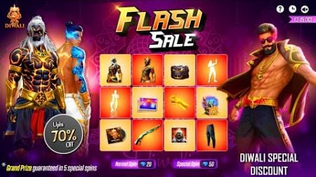 Diwali Flash Sale Discount Event🔥🤯| Next Magic Cube Bundle |Free Fire New Event | Ff New Event