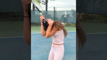 My Girlfriend is TERRIFIED of Tennis…