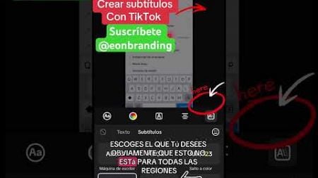 Agrega subtítulos desde TU TIKTOK sin descargar otras apps | Redes Sociales Marketing Digital