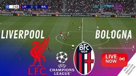 Liverpool vs Bologna 2024 UEFA Champions League eFootball