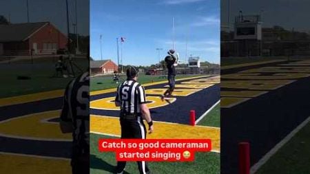 Bro highkey got some vocals😭 (via pwashington97/IG) #shorts #football #highschoolfootball #nfl #ot7